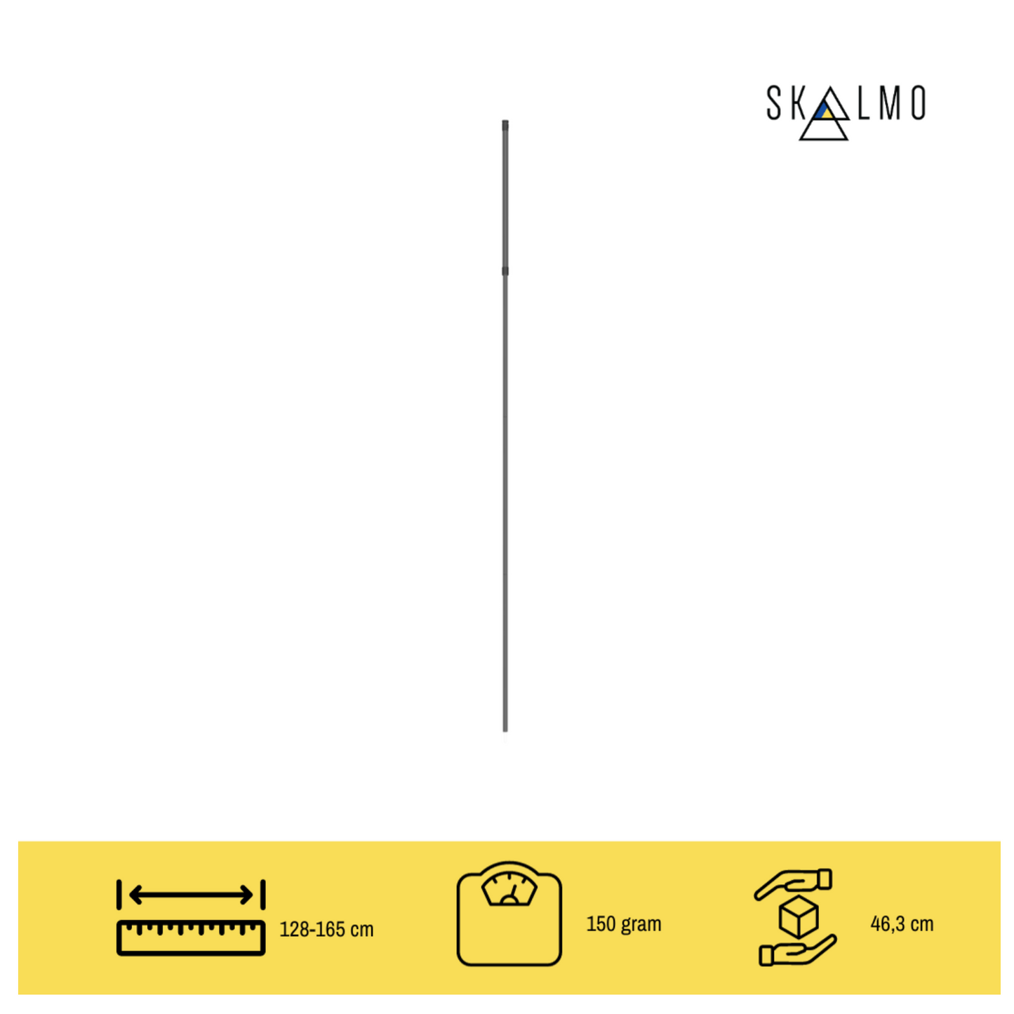 Skalmo - Carbon tent Pole 128-165 cm